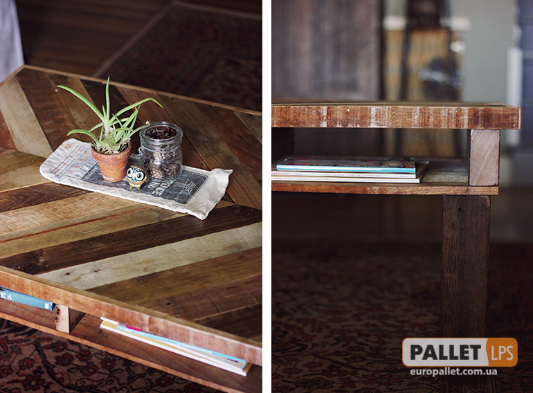 DIY Pallet Wood Coffee Table | The Merrythought