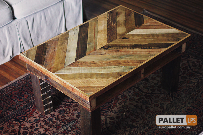 Pallet Wood Coffee Table | The Merrythought